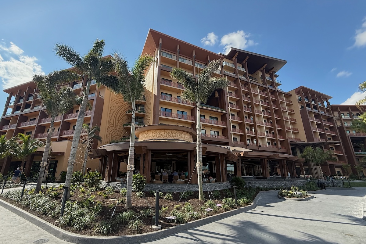 Disneys Polynesian Villas Island Tower Exterior Day