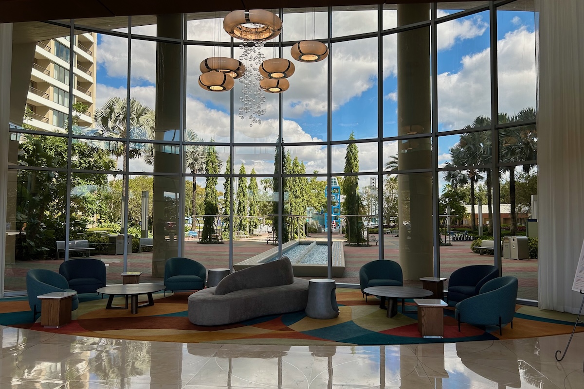 Disneys Bay Lake Tower Exterior Lobby Main