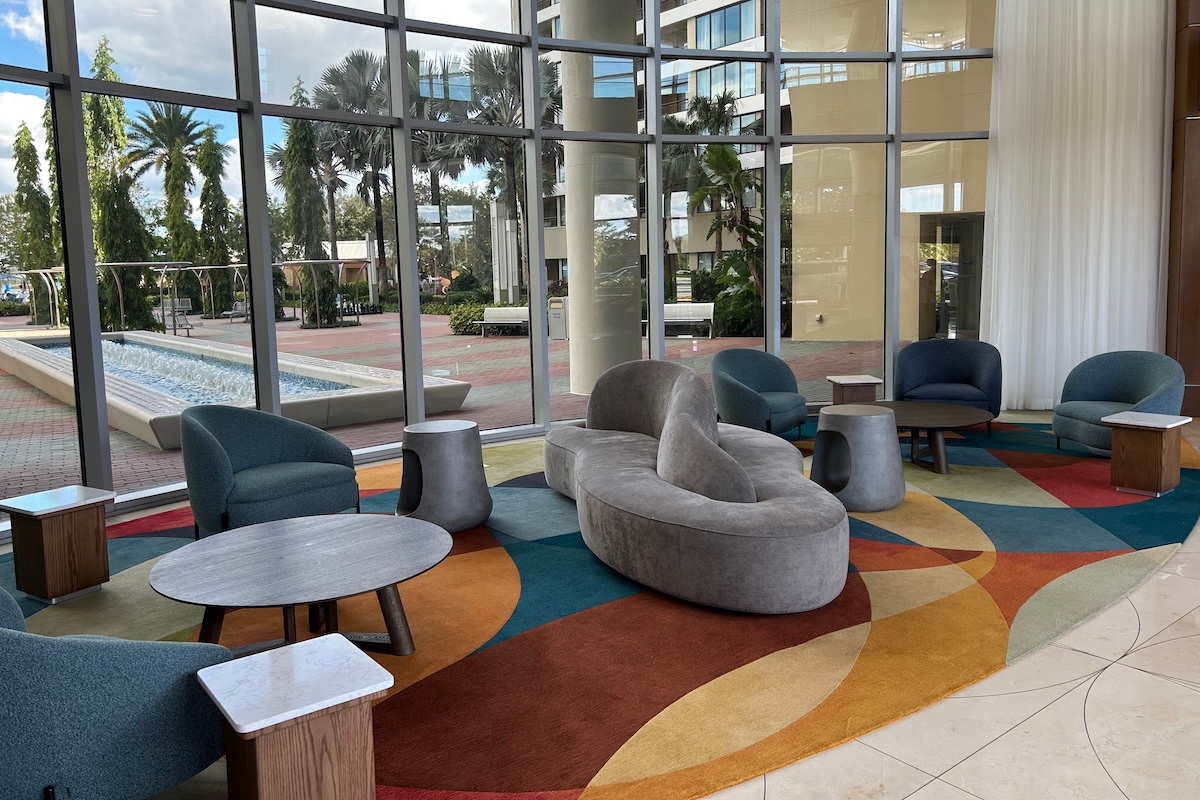 Disneys Bay Lake Tower Exterior Lobby Seating 2