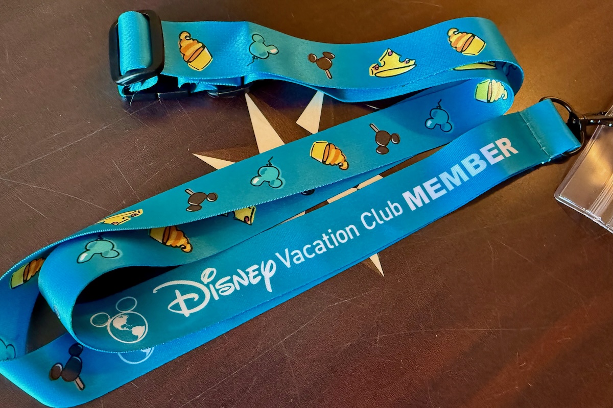 Disney Vacation Club DCL Lanyard 2025a