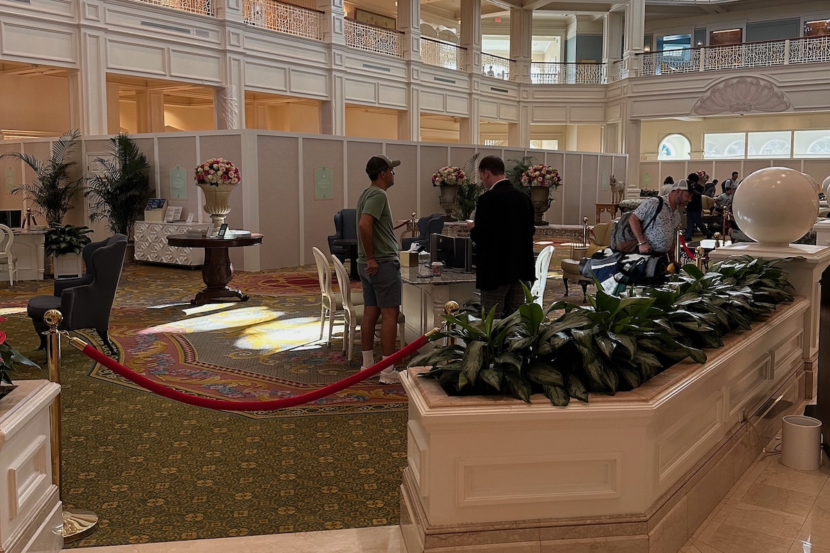 Disneys Grand Floridian Lobby Refurb 202506f